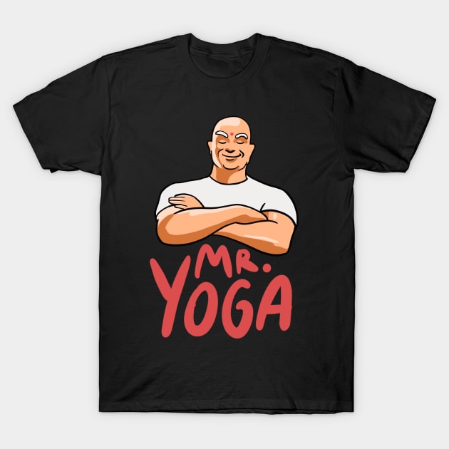 Man Yoga T-Shirt by isstgeschichte